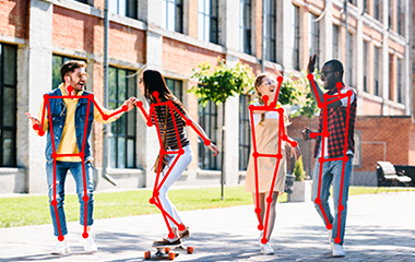 骨骼长运平台注册标注